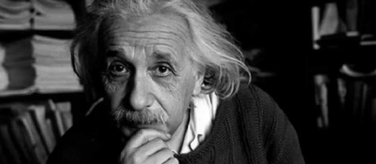 Which absolute genius set the intellectual tempo for modern physics and gravity?